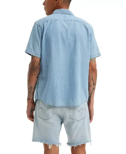Men's Classic 1 Pocket Short Sleeve Regular Fit Shirt - LEVI'S (1)