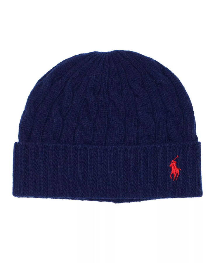 Men's Classic Cable Beanie Newport Navy - 1