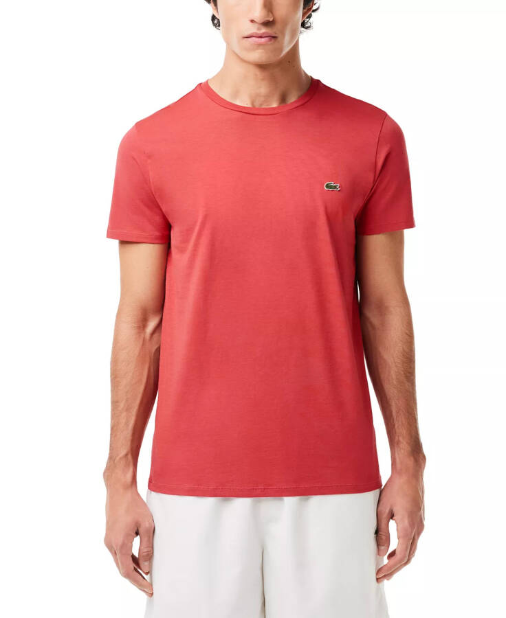 Men's Classic Crew Neck Soft Pima Cotton T-Shirt Zv9 Gelato - 1