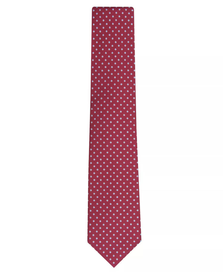 Men's Classic Dot Tie, Created for Modazone - Burgundy - 2