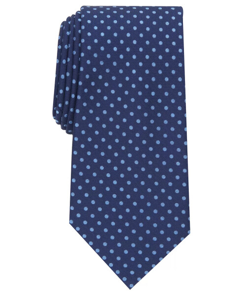 Men's Classic Dot Tie, Created for Modazone Navy - 1