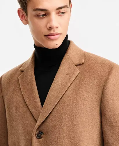 Men's Classic-Fit Camber Wool Overcoat - 2