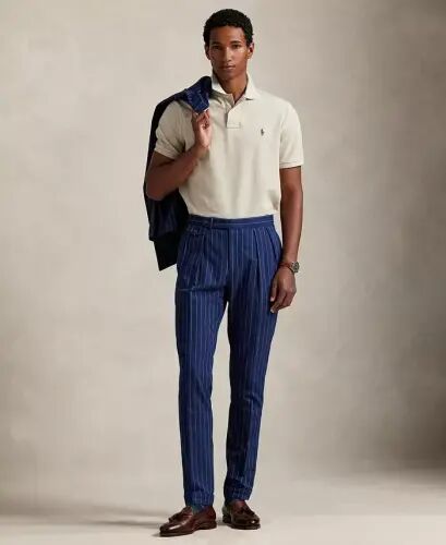 Men's Classic-Fit Cotton Polo Shirt - Expedition Dune Heather - Polo Ralph Lauren (1)