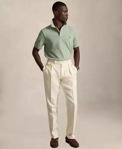 Men's Classic-Fit Cotton Polo Shirt - Light Green/C7952 - Polo Ralph Lauren (1)