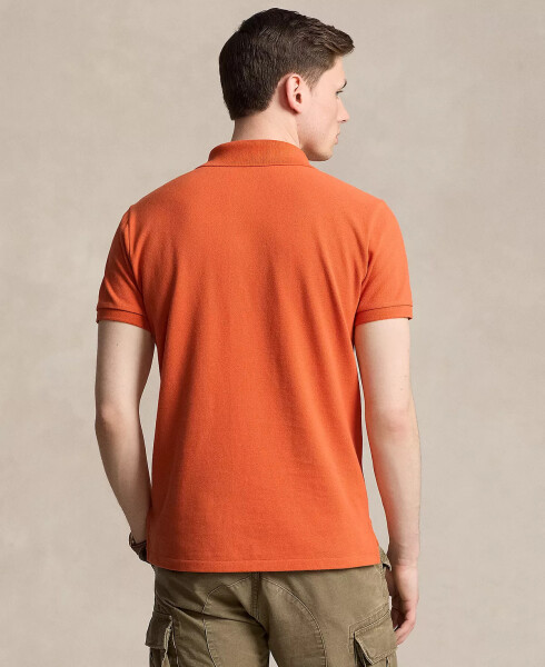 Men's Classic-Fit Cotton Polo Shirt Orange - 2