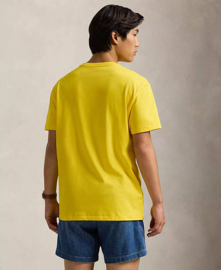 Men's Classic Fit Crew Neck Pocket T-Shirt Lemon Rind - 2