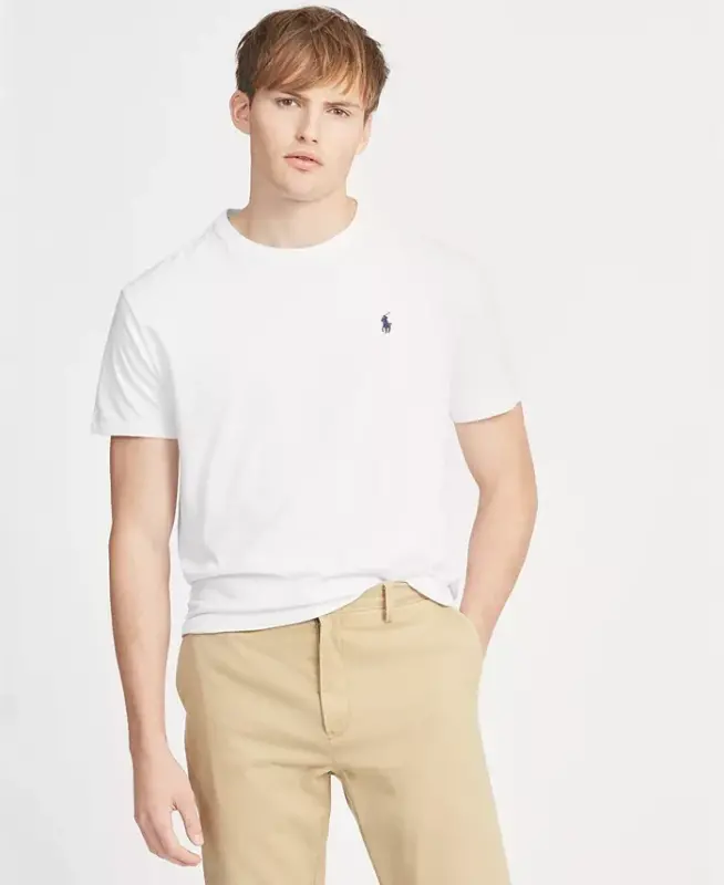 Men's Classic Fit Crew Neck T-Shirt - POLO RALPH LAUREN