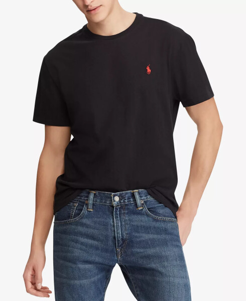Men's Classic Fit Crew Neck T-Shirt Black - 1