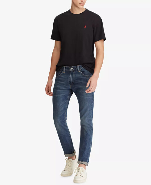 Men's Classic Fit Crew Neck T-Shirt Black - 3