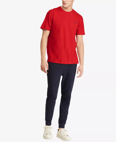 Men's Classic Fit Crew Neck T-Shirt Red - 3
