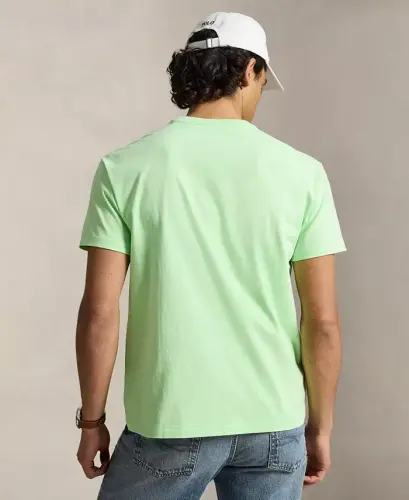 Men's Classic-Fit Crewneck Pocket T-Shirt - Cruise Lime - 4