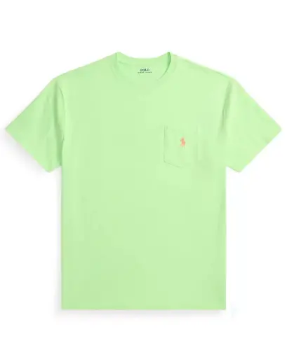 Men's Classic-Fit Crewneck Pocket T-Shirt - Cruise Lime - 5