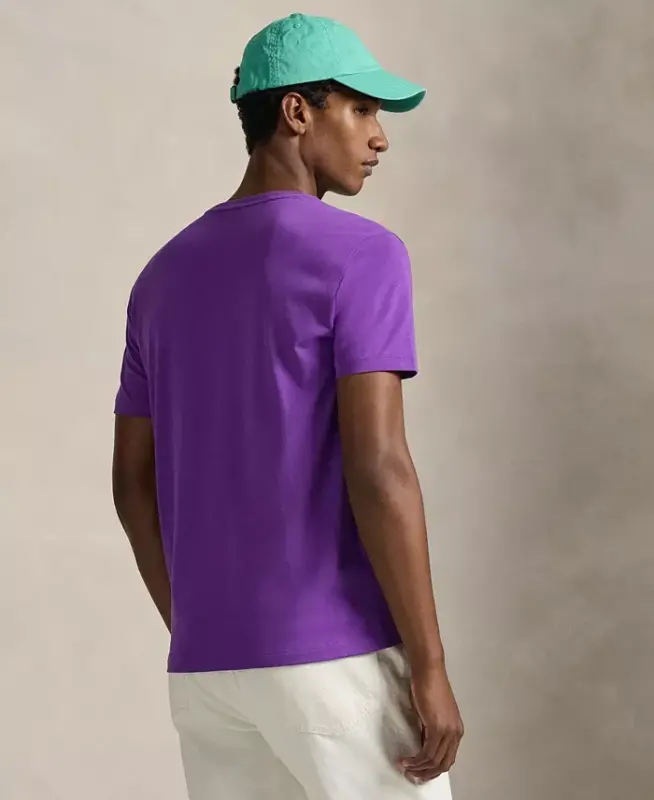 Men's Classic-Fit Crewneck T-Shirt - Cabana Purple - 4