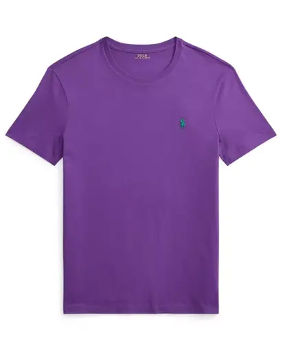 Men's Classic-Fit Crewneck T-Shirt - Cabana Purple - 5