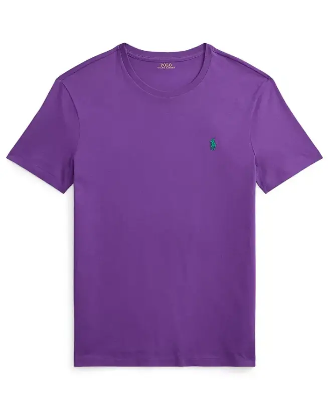 Men's Classic-Fit Crewneck T-Shirt - Cabana Purple - 5