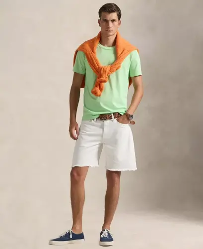 Men's Classic-Fit Crewneck T-Shirt - Cruise Lime - POLO RALPH LAUREN (1)