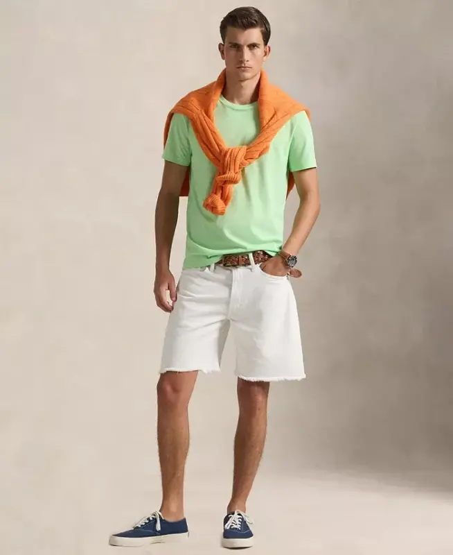 Men's Classic-Fit Crewneck T-Shirt - Cruise Lime - 2