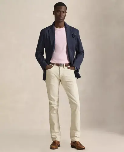 Men's Classic-Fit Crewneck T-Shirt - Garden Pink - POLO RALPH LAUREN (1)