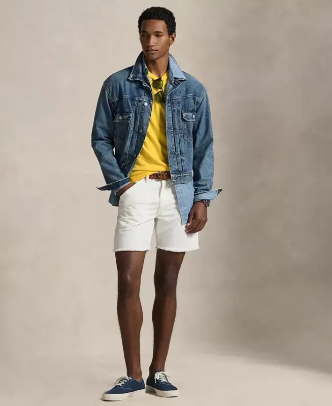 Men's Classic-Fit Crewneck T-Shirt - Sunfish Yellow - 2