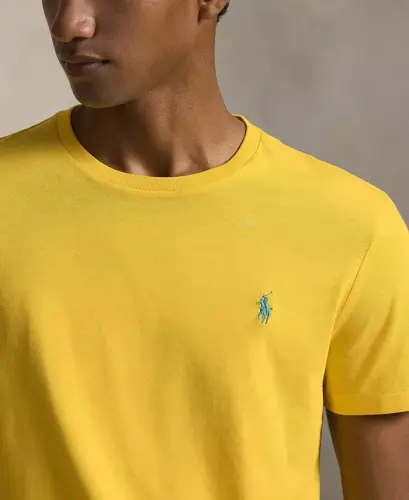 Men's Classic-Fit Crewneck T-Shirt - Sunfish Yellow - 3