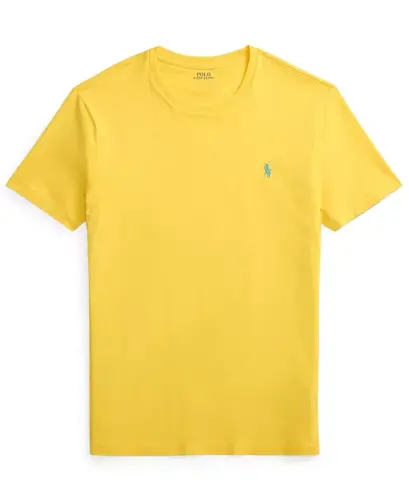 Men's Classic-Fit Crewneck T-Shirt - Sunfish Yellow - 5