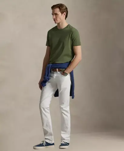 Men's Classic-Fit Crewneck T-Shirt - Supply Olive - POLO RALPH LAUREN (1)