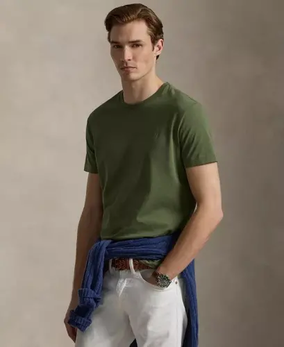 Men's Classic-Fit Crewneck T-Shirt - Supply Olive 