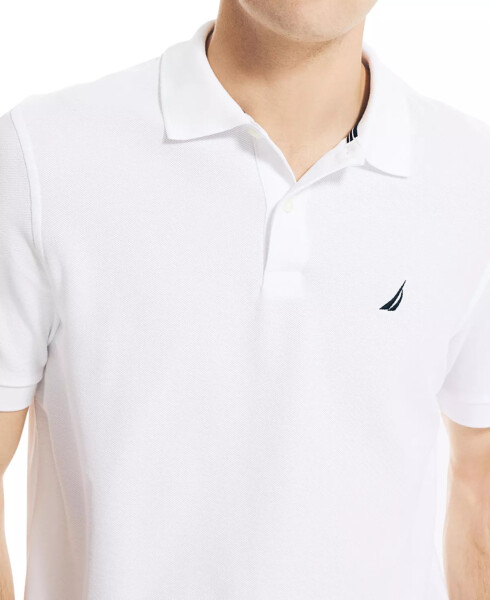 Men's Classic-Fit Deck Polo Shirt Bright White - 8