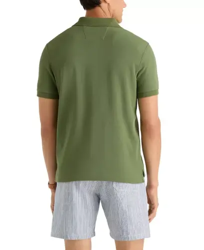 Men's Classic-Fit Deck Polo Shirt - Bronze Green - 2
