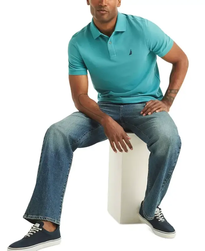 Men's Classic-Fit Deck Polo Shirt - Lagunabech - 2