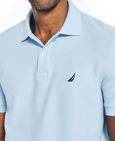 Men's Classic-Fit Deck Polo Shirt Noon Blue - 7