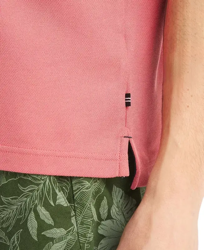 Men's Classic-Fit Deck Polo Shirt - Shore Rose - 4