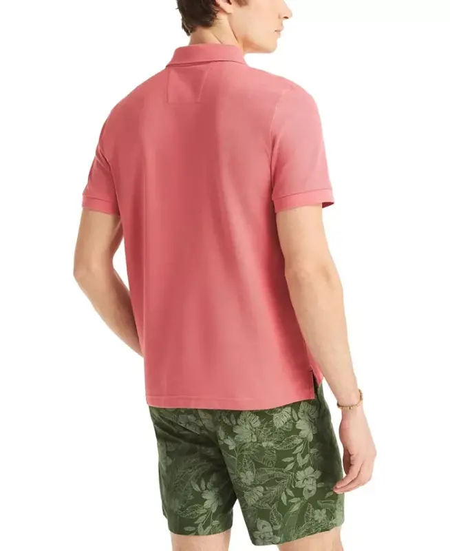 Men's Classic-Fit Deck Polo Shirt - Shore Rose - 5