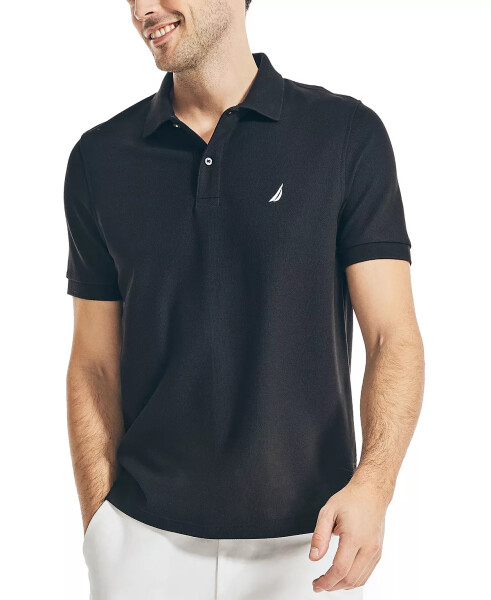 Men's Classic-Fit Deck Polo Shirt True Black - 5