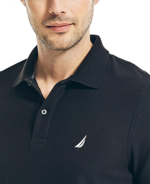 Men's Classic-Fit Deck Polo Shirt True Black - 7