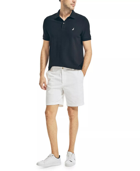 Men's Classic-Fit Deck Polo Shirt True Black - 8