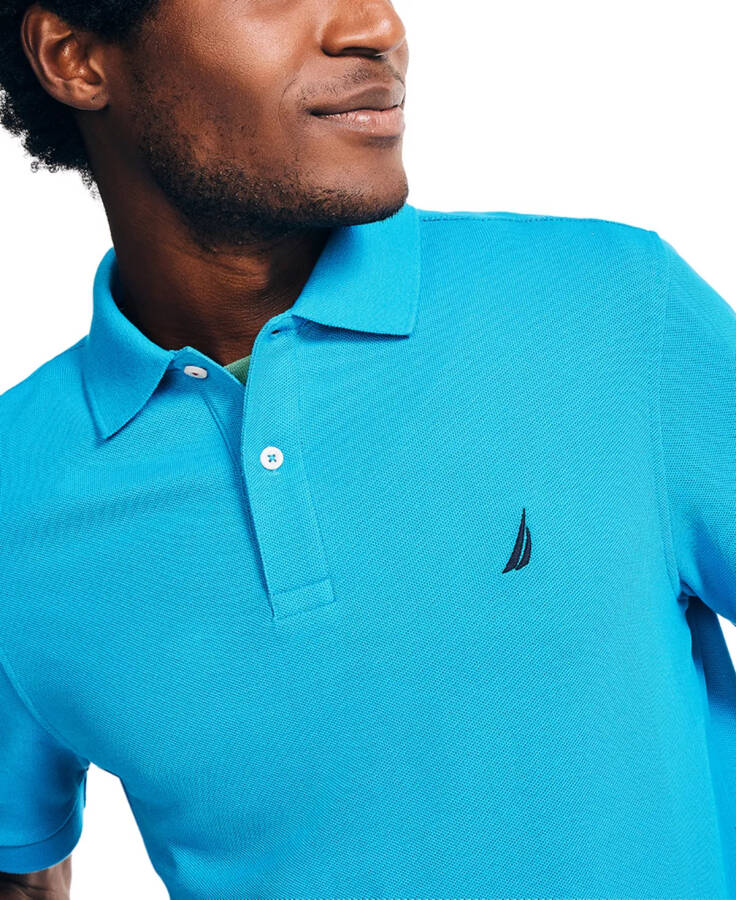 Men's Classic-Fit Deck Polo Shirt Turq Isle - 7