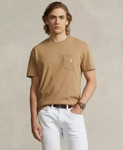 Men's Classic-Fit Jersey Pocket T-Shirt - 1