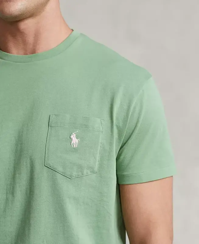 Men's Classic-Fit Jersey Pocket T-Shirt - Outback Green - 3