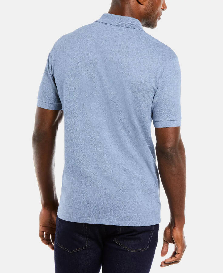 Men's Classic Fit L.12.12 Short Sleeve Polo Light Indigo Blue - 8