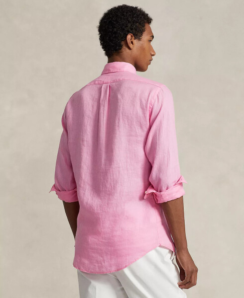 Men's Classic Fit Linen Shirt - Harbor Pink - 2