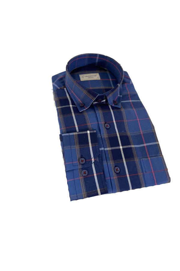 Men's Classic Fit Linen Shirt-m1 - 1