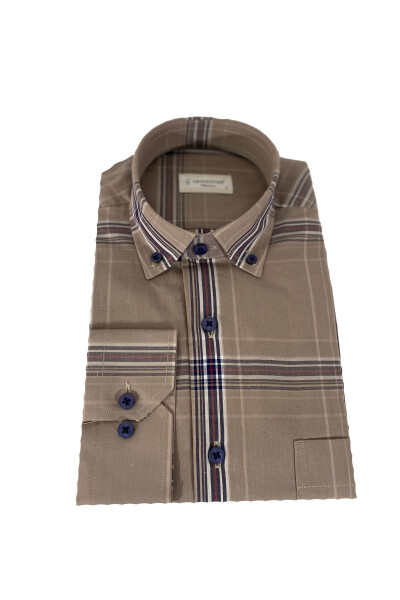 Men's Classic Fit Linen Shirt-m2 - 2