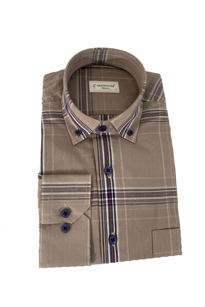 Men's Classic Fit Linen Shirt-m2 - 3