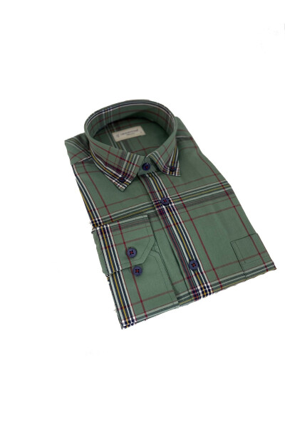 Men's Classic Fit Linen Shirt-m2 - 1