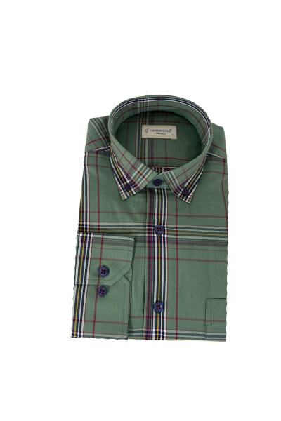 Men's Classic Fit Linen Shirt-m2 - 2