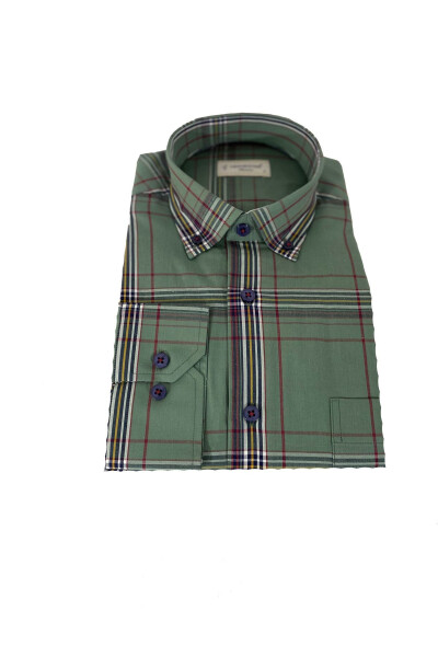 Men's Classic Fit Linen Shirt-m2 - 3