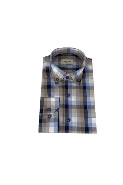 Men's Classic Fit Linen Shirt-m3 - 1