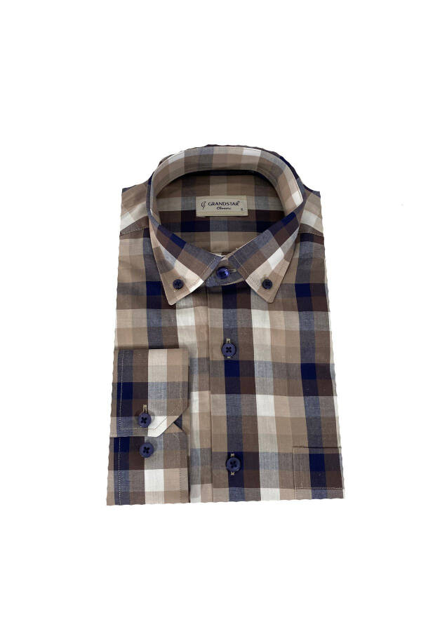 Men's Classic Fit Linen Shirt-m3 - 1