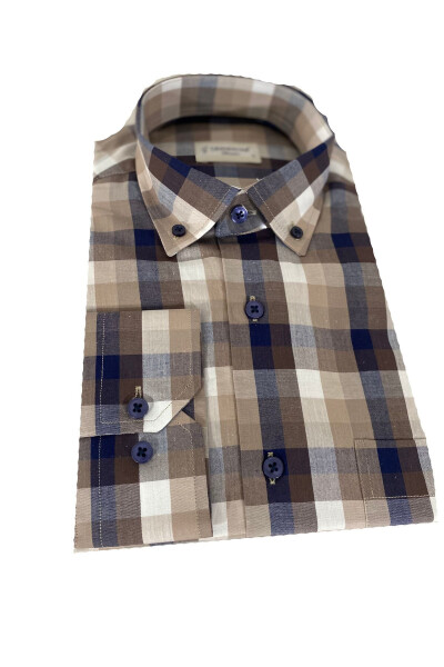 Men's Classic Fit Linen Shirt-m3 - 2